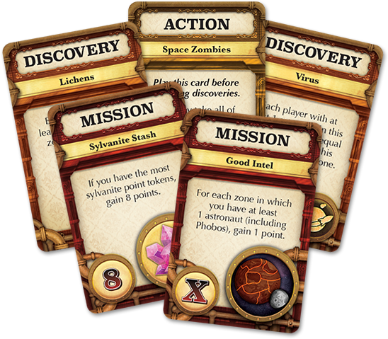 Mission: Red Planet mission cards
